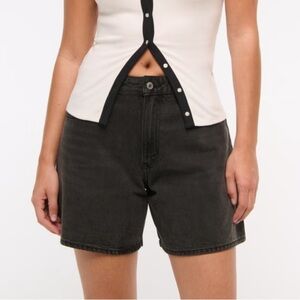 Abercrombie High Rise Loose Shorts - Curve Love
